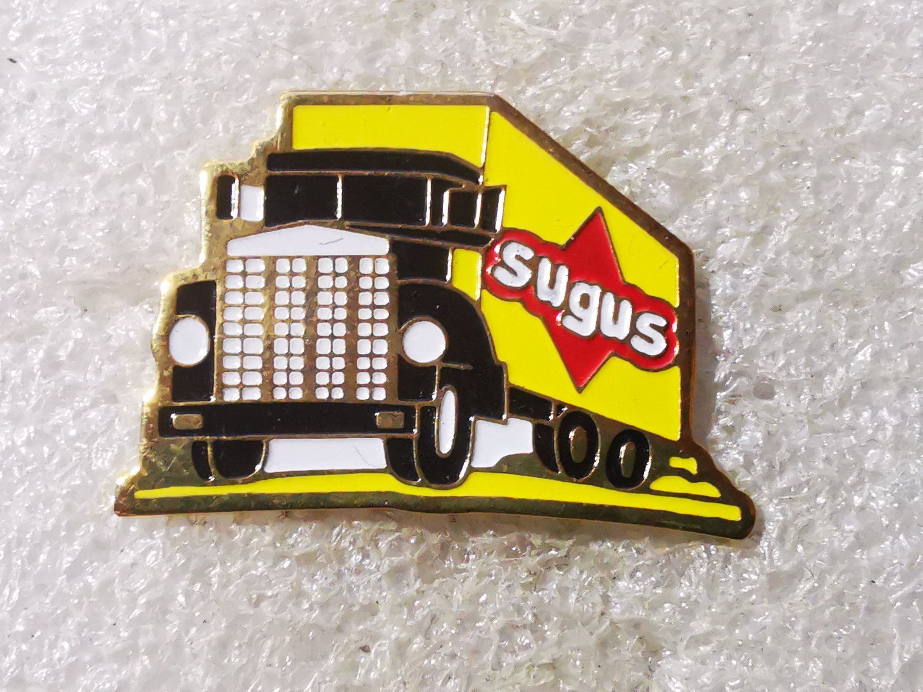 Placchette & Badge: Ansteckpin 118: Sugus LKW – Usato da Oppligen venduto da Pin-Fall-Shop