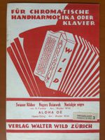 SWANEE RIVER - ALOHA OE - HANDHARMONIKA / PIANO WALTER WILD