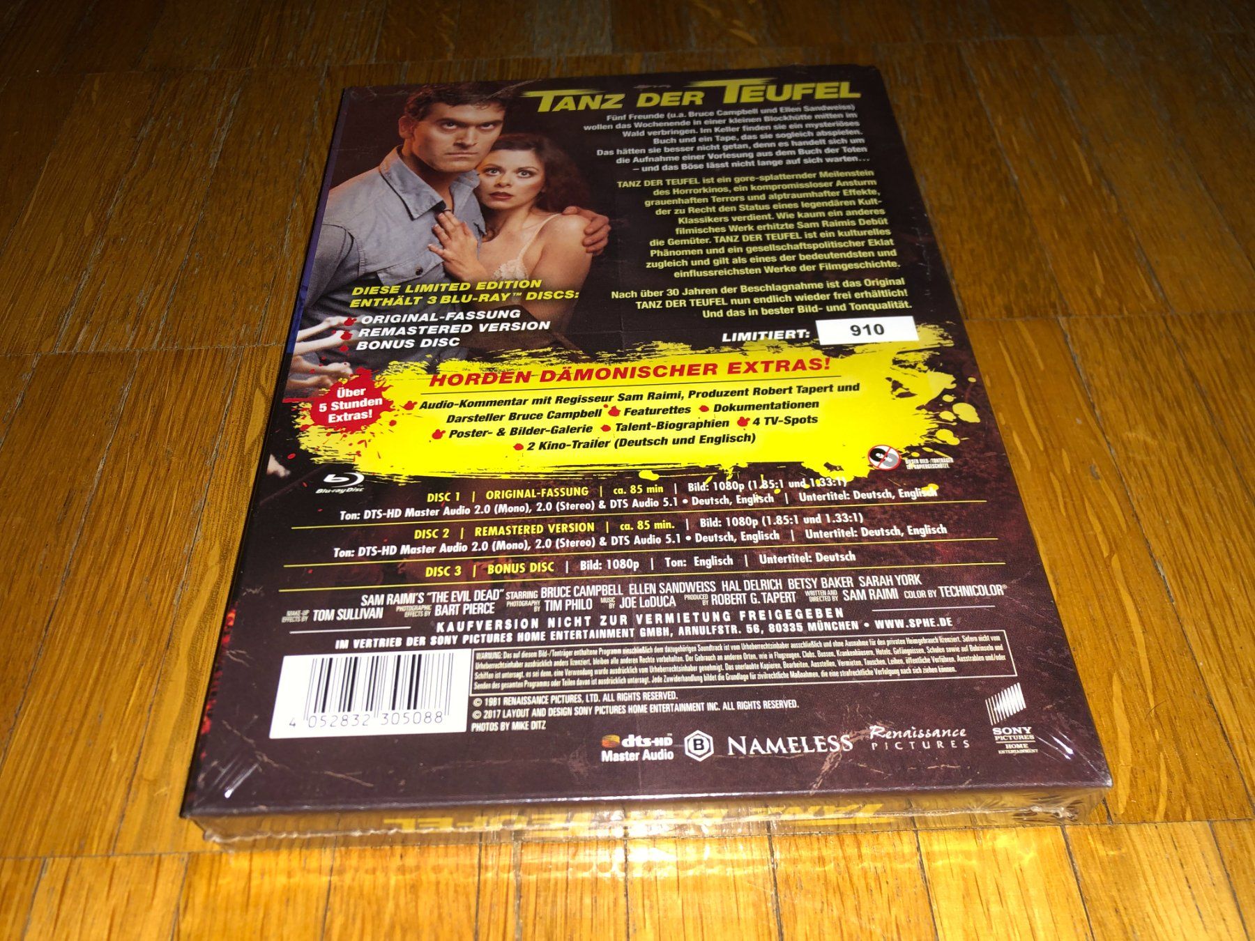 Alle DVDs: Tanz der Teufel - MEDIABOOK - A - UNCUT – Neu und originalverpackt aus Basel von havsok 1