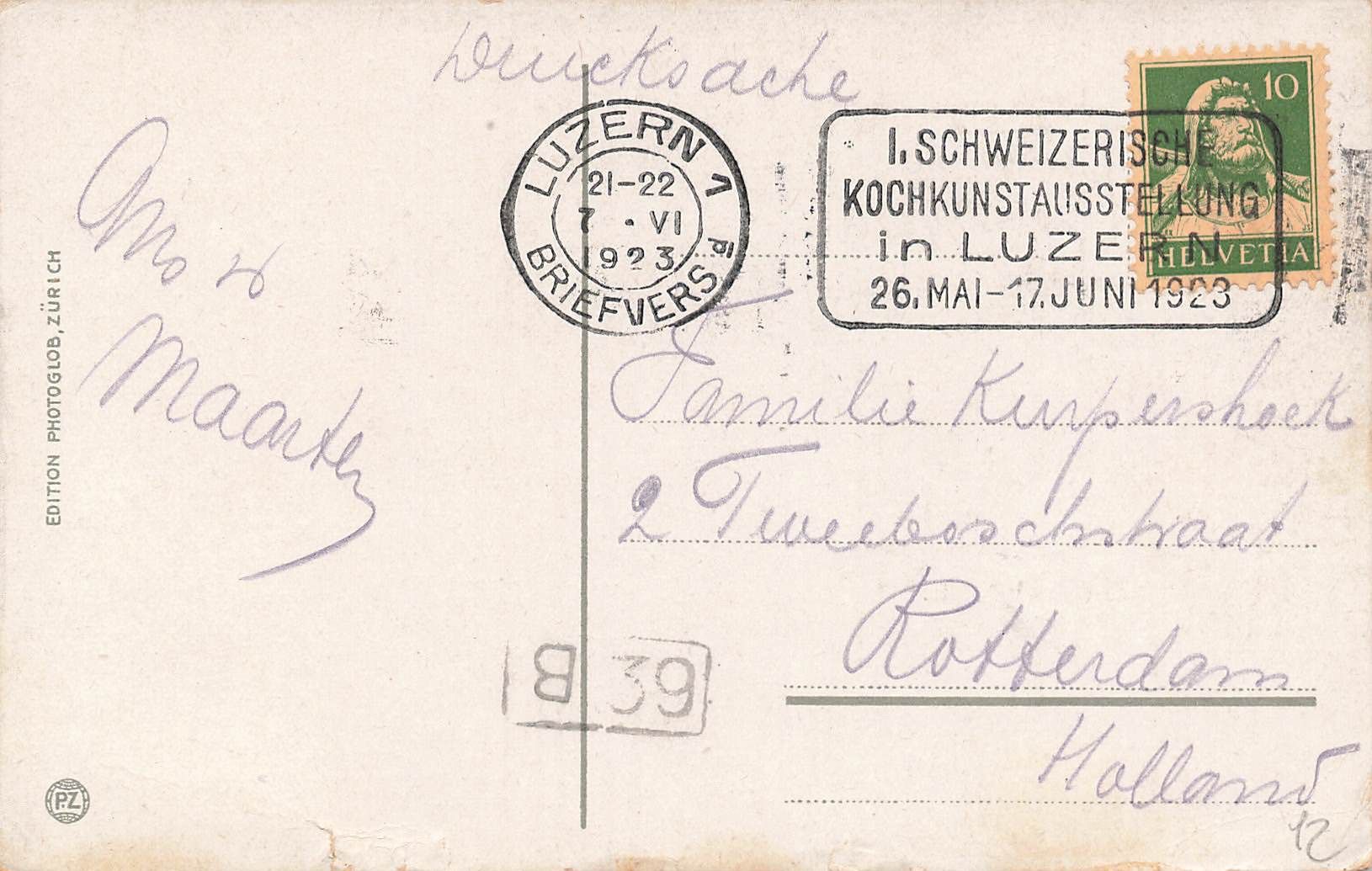 Cartoline postali: Arth Rigi bahn Spielzeug Eisenbahn – Usato da Biasca venduto da Blenio71 1