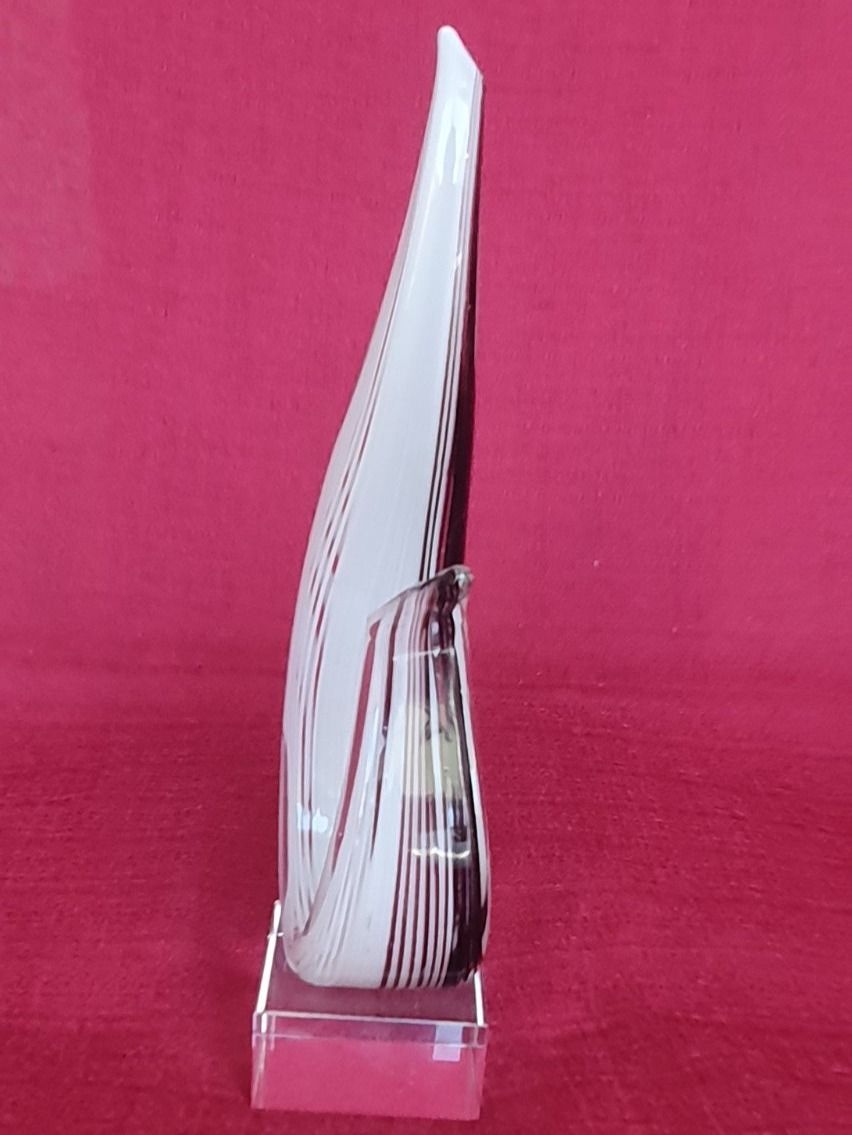 Sculture & Statue: Leonardo Glas-Skulptur „Ease“ 26cm – Schwarz/Silber modern – Usato da Abtwil AG venduto da MaVo.0710 4