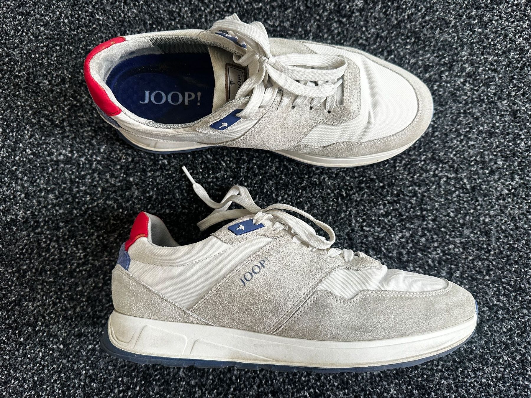 Joop Herrenschuhe: Sneaker JOOP grau weiss gebraucht – Gebraucht aus Müstair von pattipattu 2