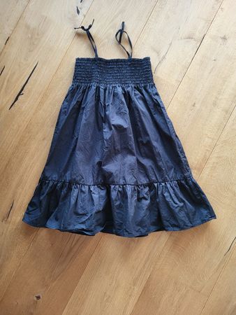 schwarzes Sommerkleid 116