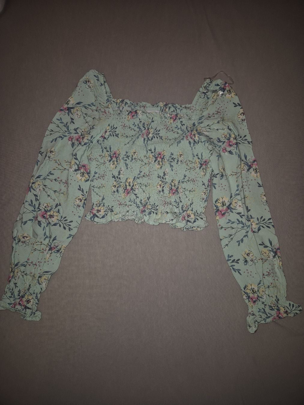 Camicette, T-shirt & Top: Sommer Bluse mit Blumenmuster, Grösse 134/140, Top! – Usato da Richterswil venduto da ChristinW01