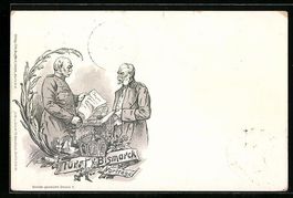 Litho Ganzsache PP9 E4 / 013: Fürst Bis