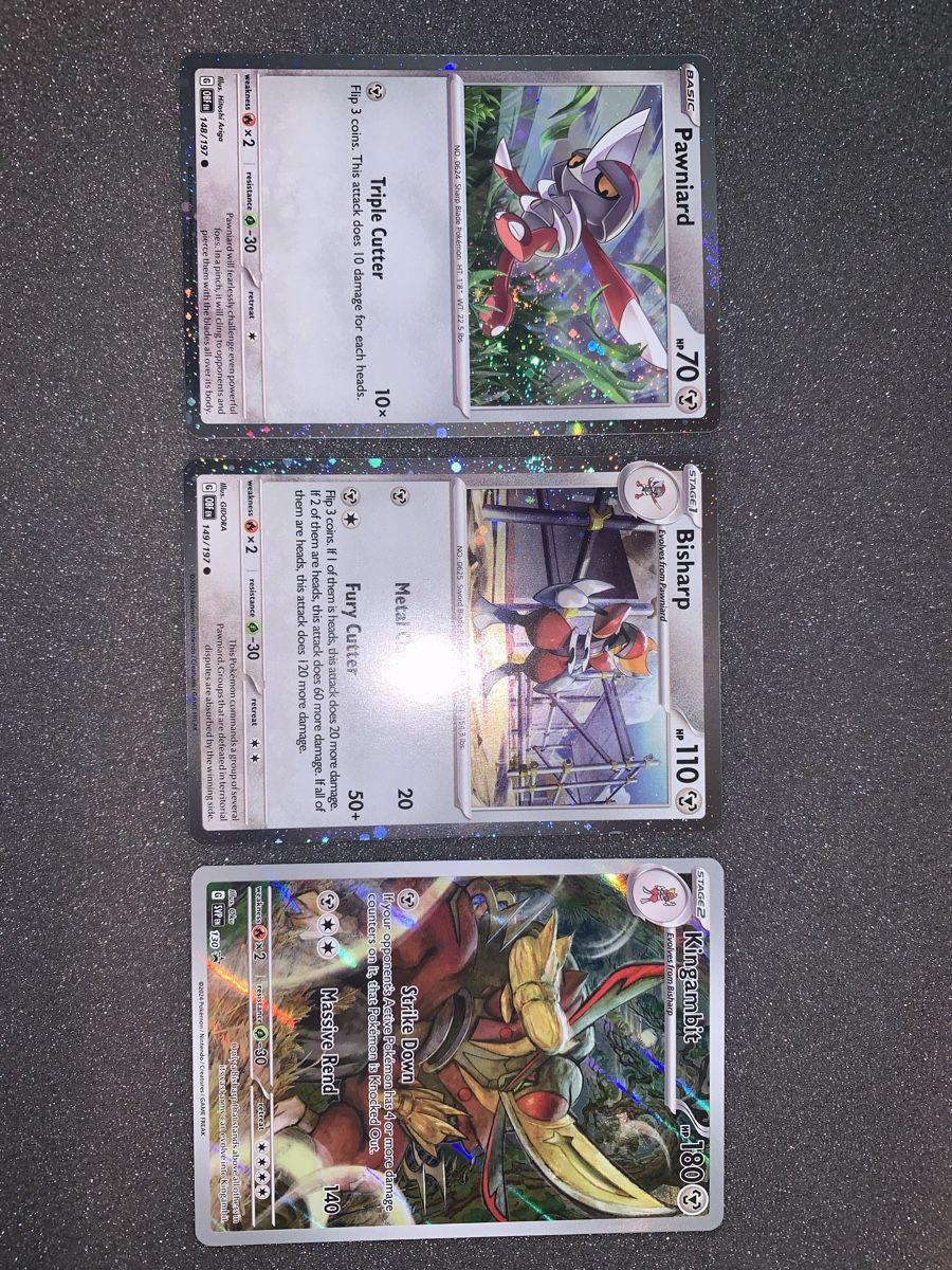 Pokémon Carte collezionabili: Ab 1.- Kingambit EN 130 2024 – Usato da Bironico venduto da ars_z6lb