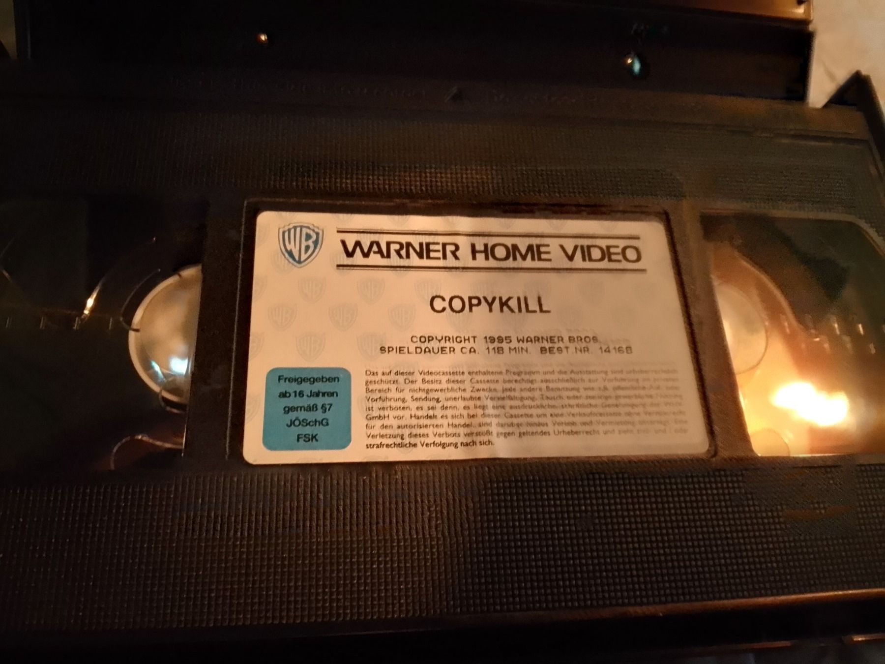 Tutti i VHS: Copykill [VHS] – Usato da Remetschwil venduto da Privatflohmi 2