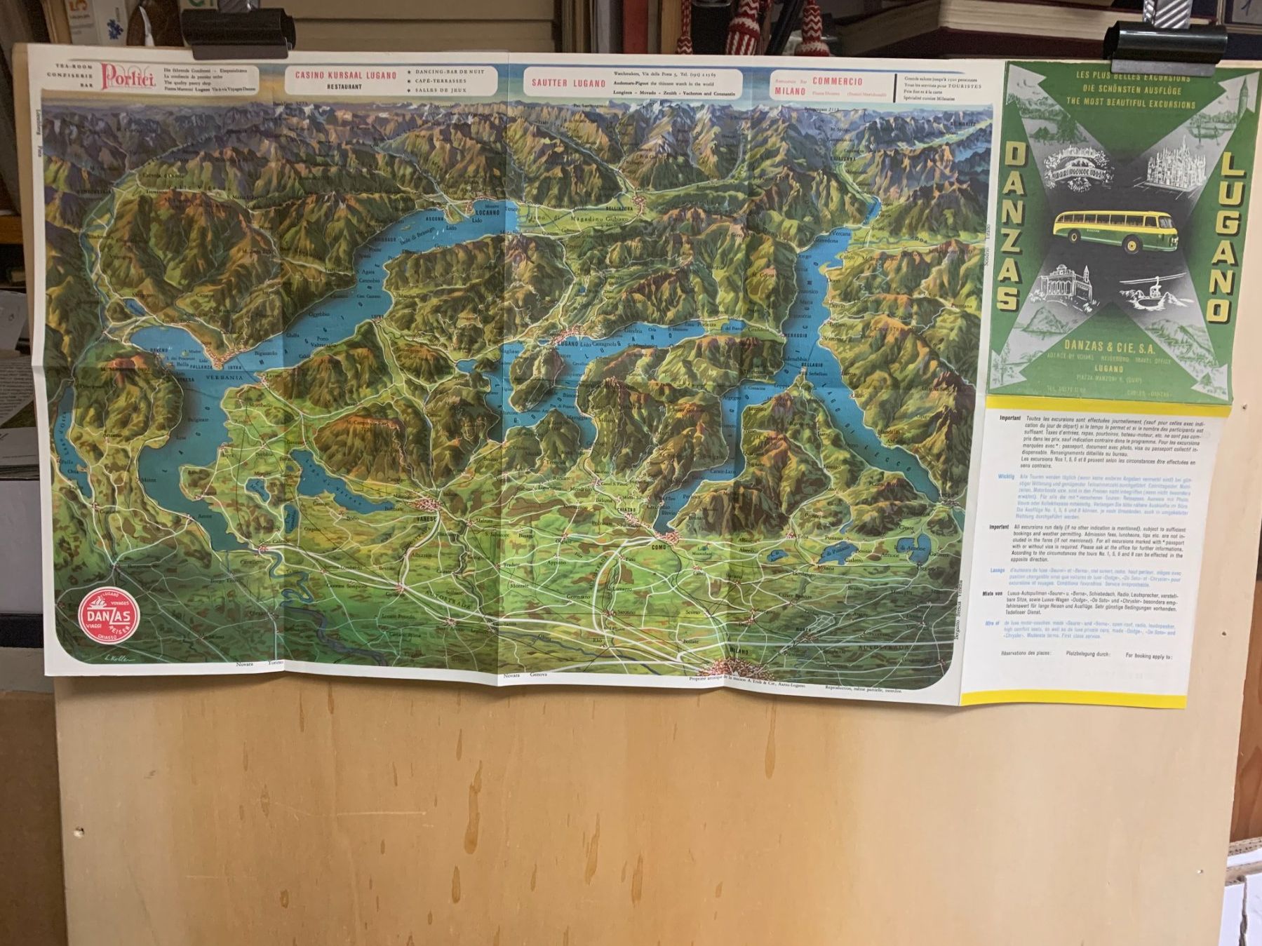 Cartoline postali: Ticino - "Danzas Lugano" – Usato da Sorengo venduto da 74in