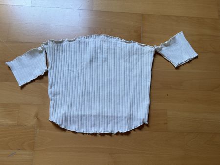 weisses Crop Top