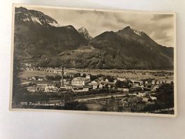 Ansichtskarte Ziegelbrücke mit Hirzli  1935 Industriegebäude
