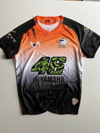 Muay Thai, Yamaha 45 Racing Shirt, Grösse L, Top Zustand