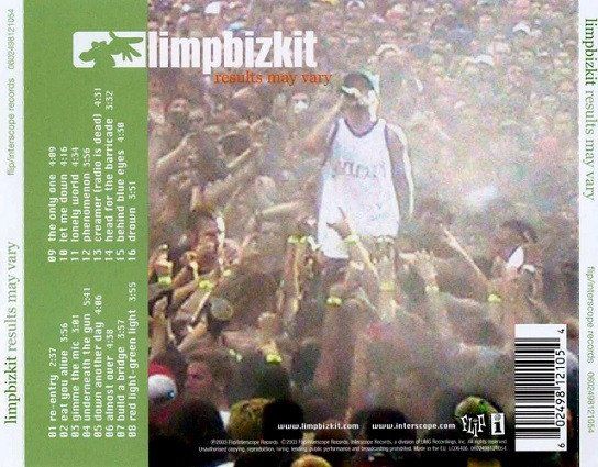 CD: Limpbizkit - Results May Vary – Usato da Unterbäch venduto da vuqsa 1