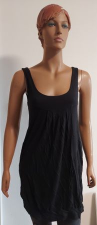 Schwarzes Sommerkleid Gr. 38 von H&M