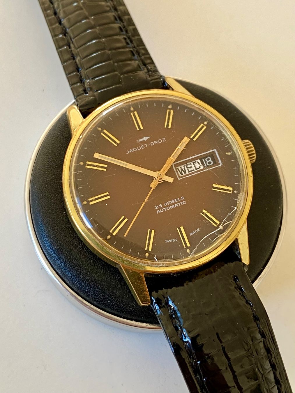 Jaquet Droz Uhren: Jaquet Droz Automatic (rare / selten) – Gebraucht aus Küsnacht ZH von Pedramy 3