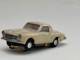 GB4-  Faller AMS Mercedes 190 SL Coupe hellelfenbein