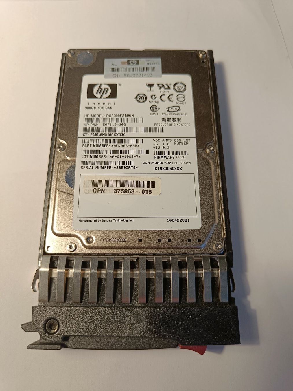 Hewlett Packard Harddisks: HP Proliant GL6 Server 300GB HDD – Gebraucht aus Bern von avagi