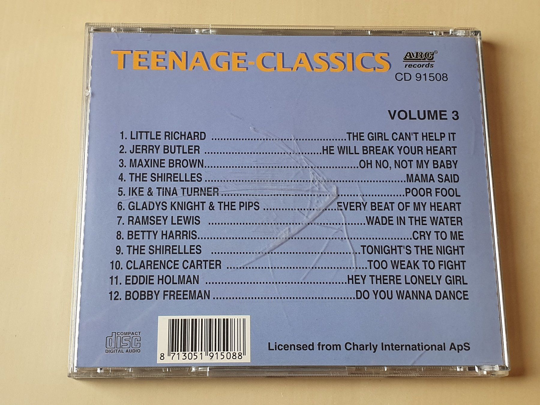 CD: Teenage Classics Vol. 3 – Usato da Stansstad venduto da collectorsshop 1