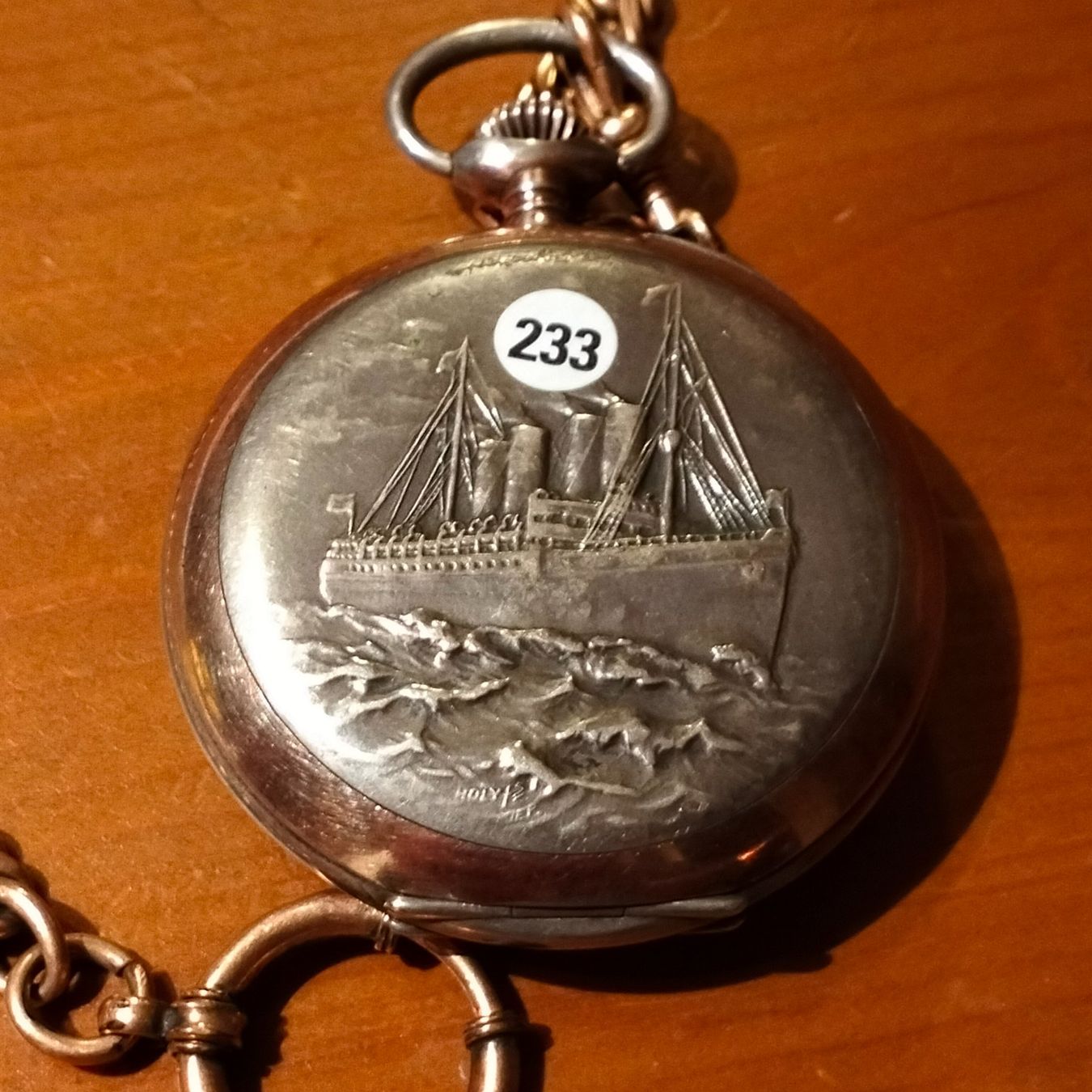 Eterna Uhren: Antike ETERNA Taschenuhr mit Siffsujet – Gebraucht aus Ennetmoos von brunhildenb 5