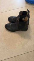 Stiefeletten schwarz Leder Grösse 38 neuwertig