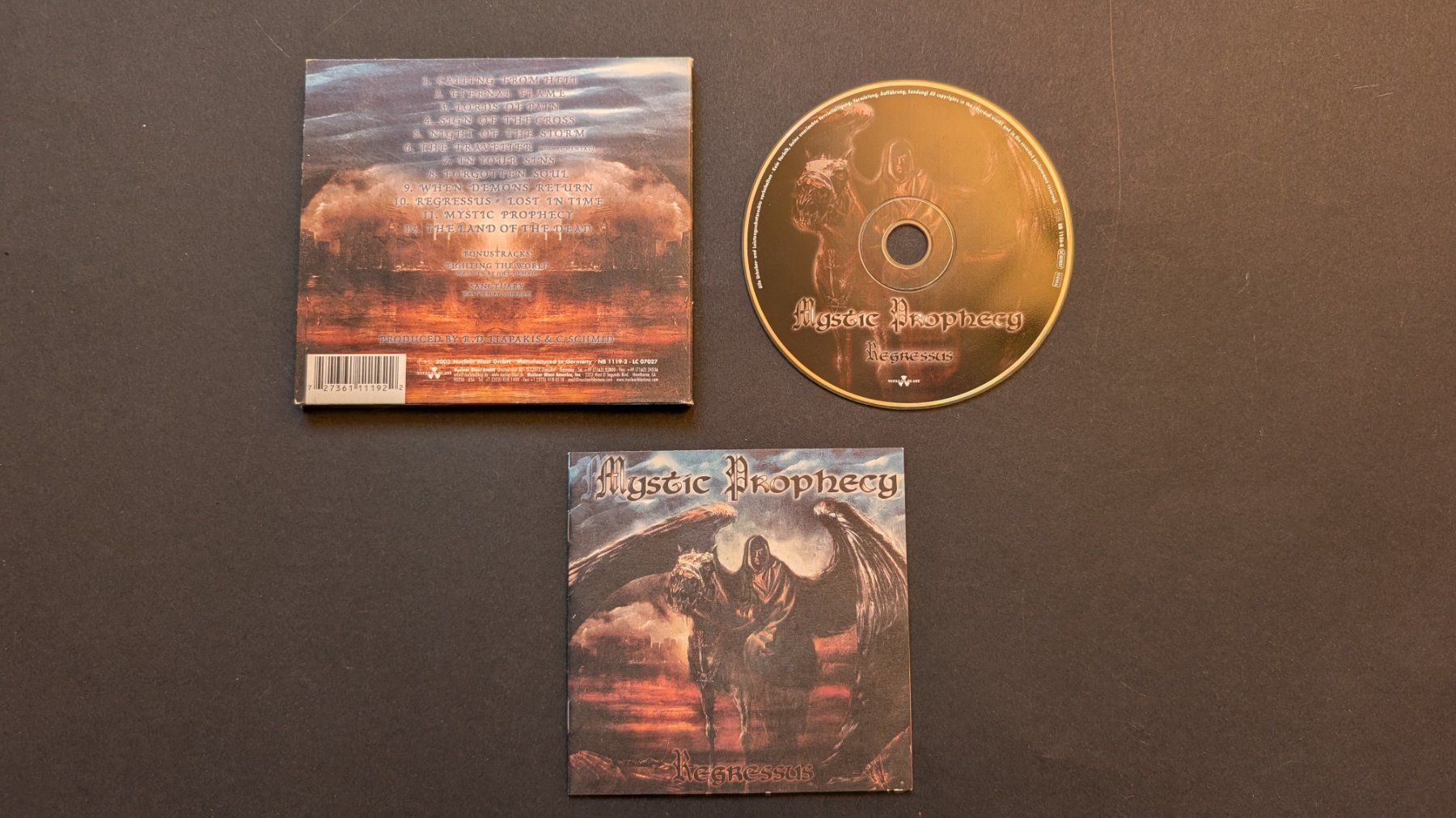 CDs: Mystic Prophecy | Regressus | CD – Gebraucht aus Bottmingen von dan_c5wb 1