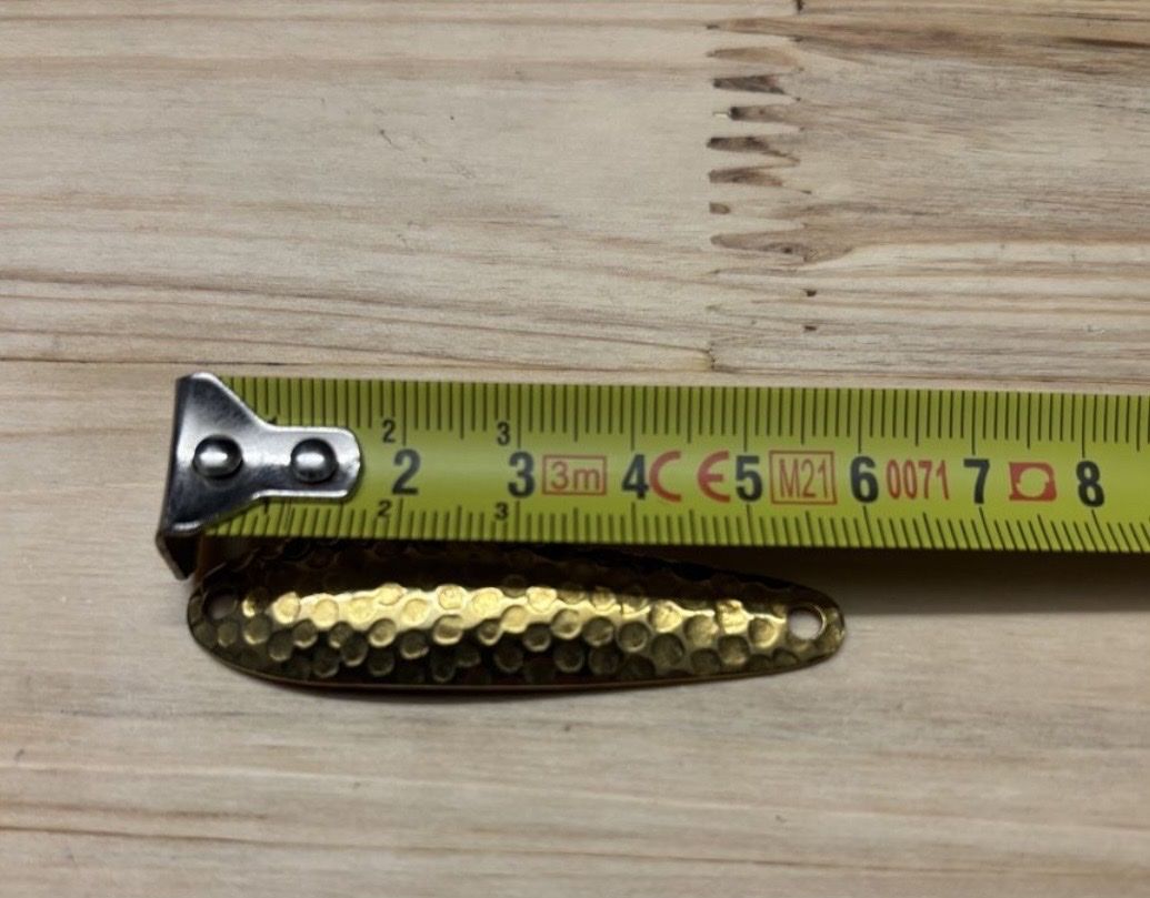 Esche: 10x Schlepplöffel Seeforelle/Saiblinge Gold NEU – Nuovo e nell'imballaggio originale da Thierachern venduto da 19Fischer95 2