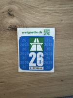 Autobahnvignette Schweiz 2026 unbenutzt neuwertig
