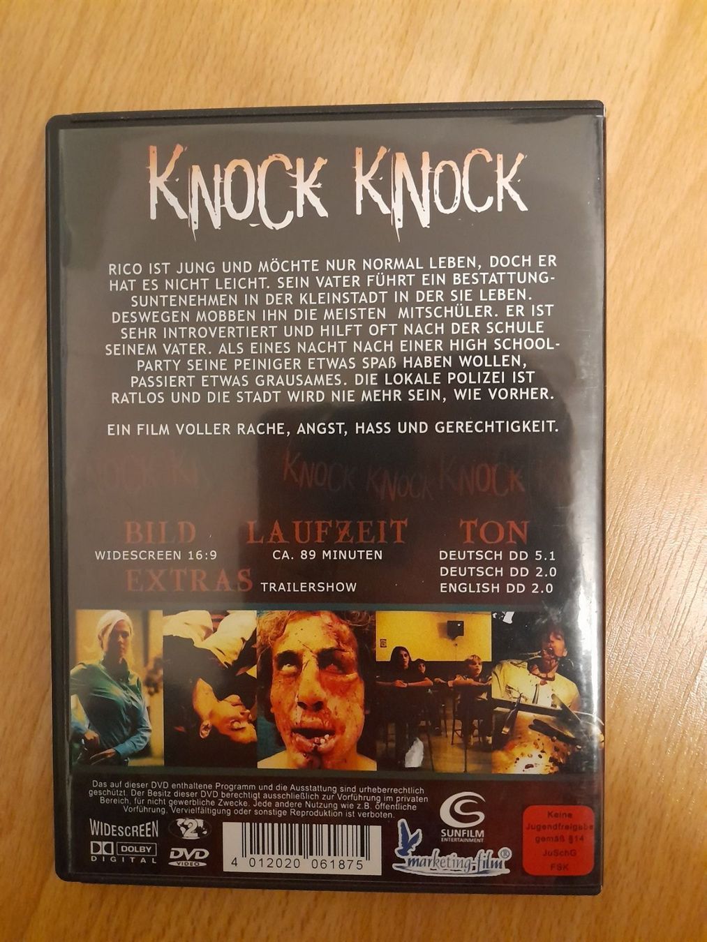 Alle DVDs: DVD Knock Knock, Der Tod lauert vor... – Gebraucht aus Münchenbuchsee von Babsique 1