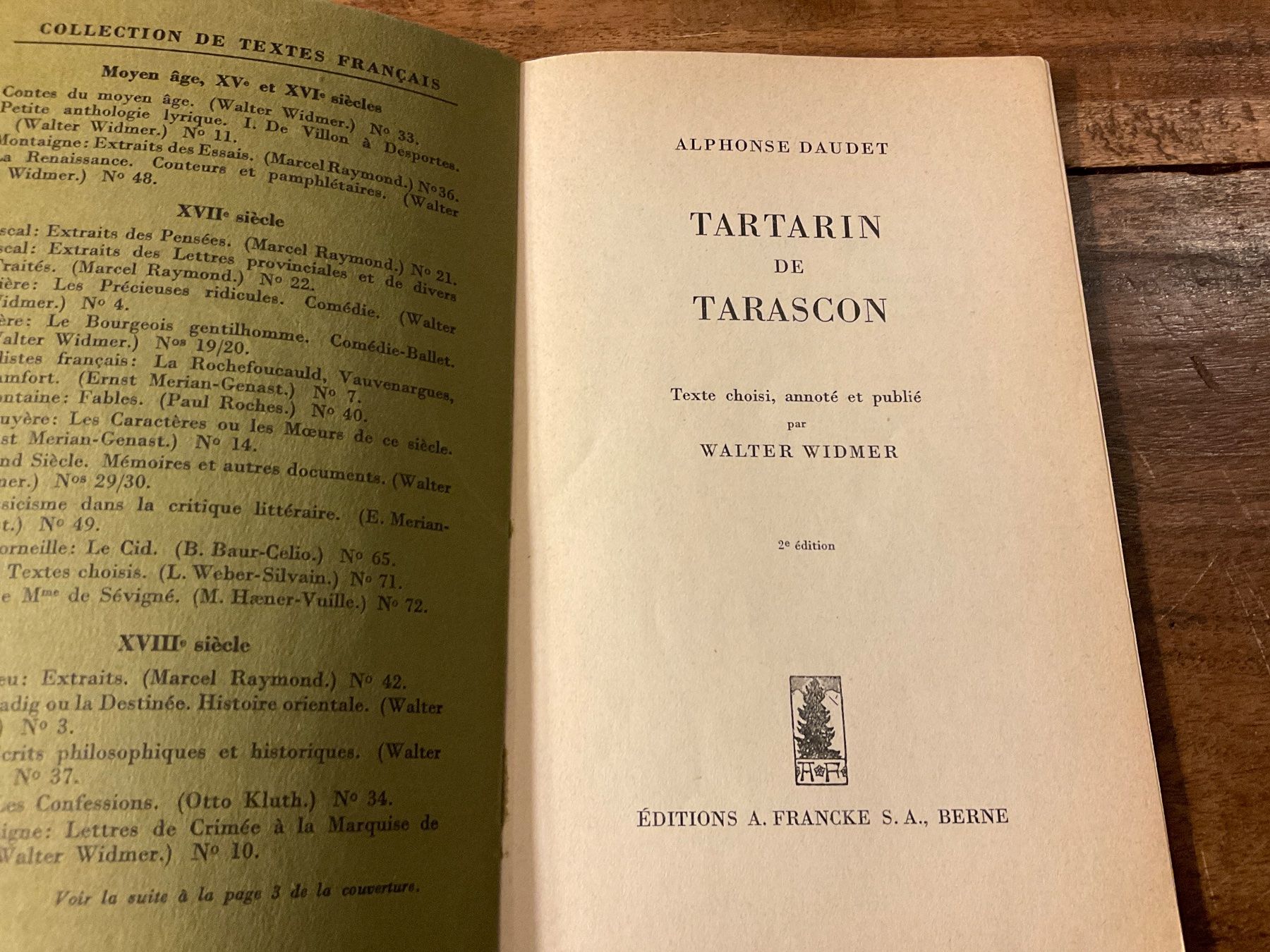 Bücher: Tartarin de Tarascon - Alphonse Daudet – Gebraucht aus Avenches von Tinkey 1