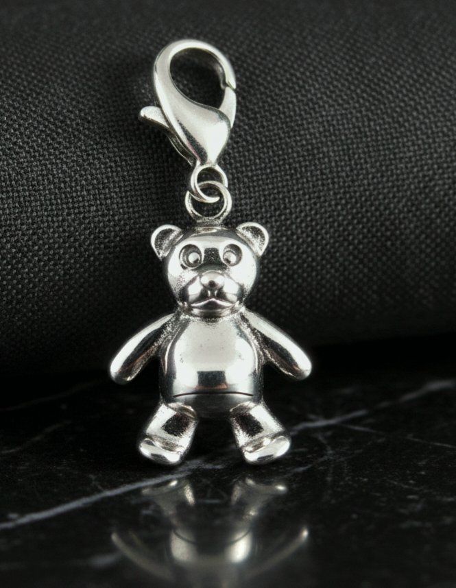 Pendentifs: Süsser "Teddybär" Charm Silber 925 - Neu – Neuf avec emballage d'origine à Uetikon am See par Coralreef