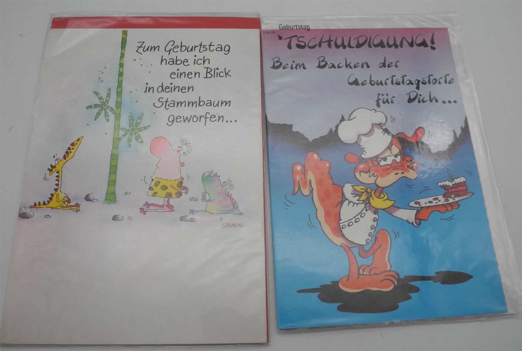 Cartoline: 4 Geburtstagskarten, Nr. 78b – Nuovo e nell'imballaggio originale da Kottwil venduto da Crazyrolf 4