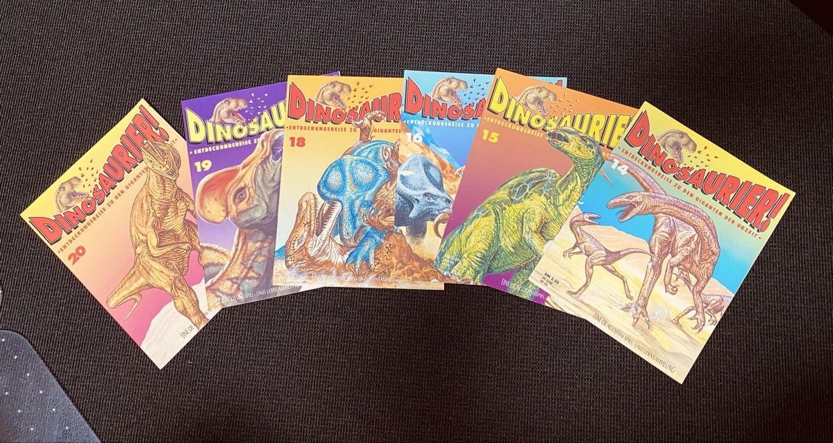 Fumetti: 19 Dinosaurier-Hefte, De Agostini – Nuovo (secondo la descrizione) da Bözberg venduto da RosmarieOb 4
