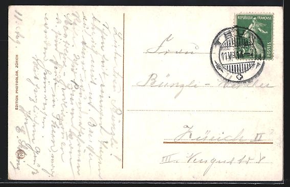 Cartoline postali: AK Lac Léman, Bâteau Italie – Usato da Berlin venduto da bartko-reher 1