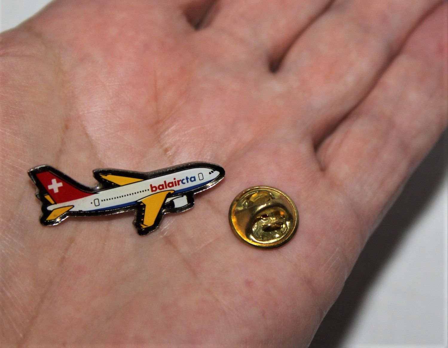 Swissair Plaketten & Abzeichen: Pin / Balair CTA – Gebraucht aus Otelfingen von Jupi07 2