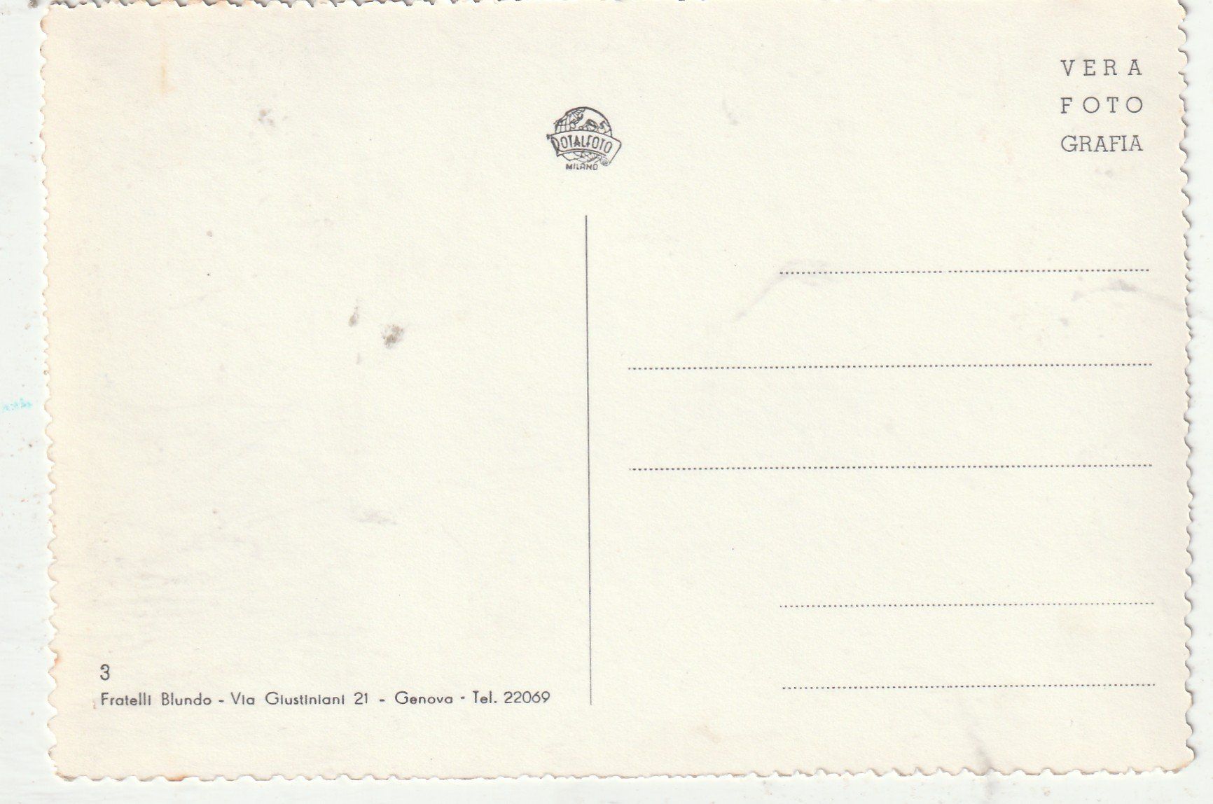 Cartes postales: Genua – D'occasion à Lumbrein par made02 1