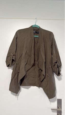 Khaki lightweight summer jacket , size S - Perfect!