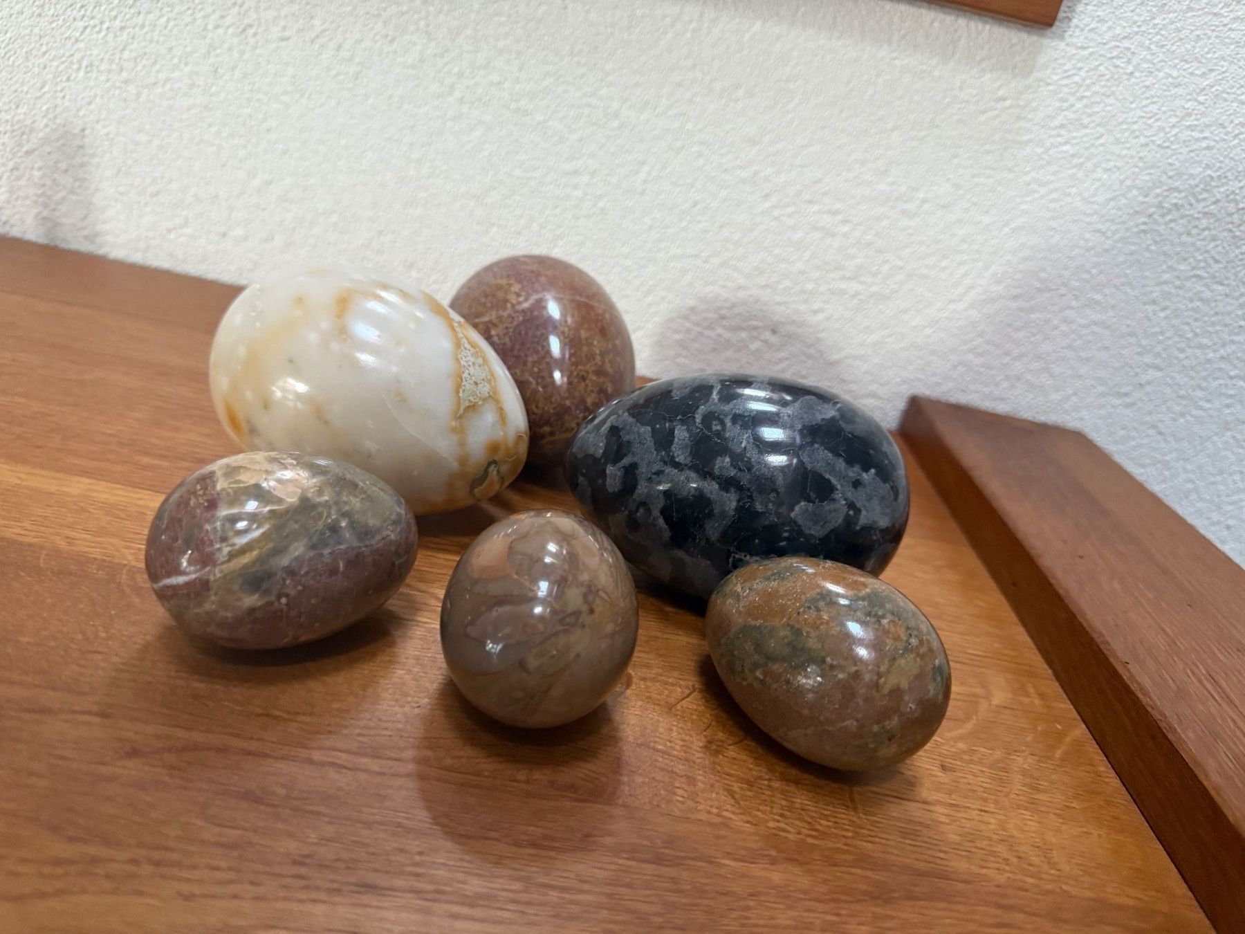 Tutte le decorazioni: Deko-Eier aus Mamor, 6 Stk. - wunderschön, neu! – Nuovo (secondo la descrizione) da Beringen venduto da anij 2