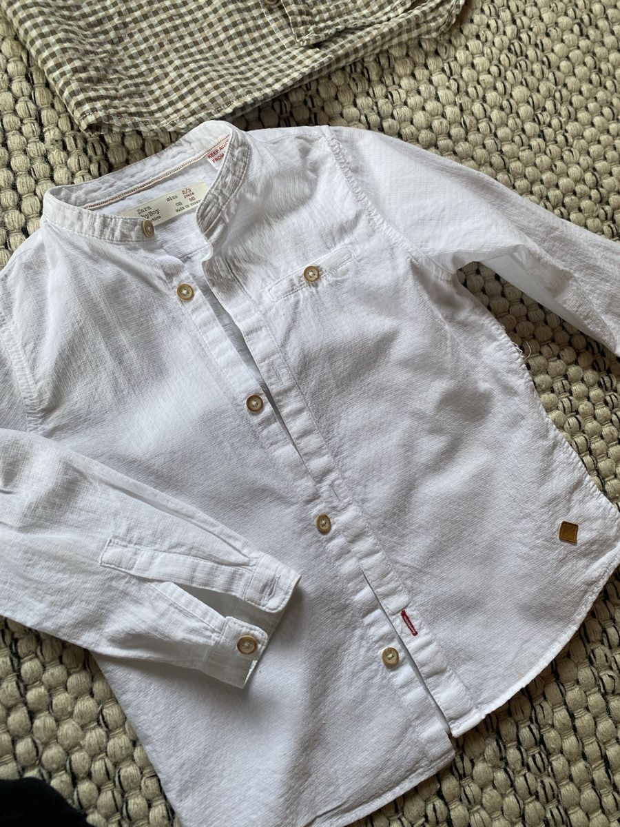 Zara Camicie, T-shirt & Polo: Zara Hemd weiss 92/98 – Usato da Happerswil venduto da angela_schlatt
