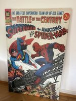 Marvel Bild Leinwand Superman Spiderman