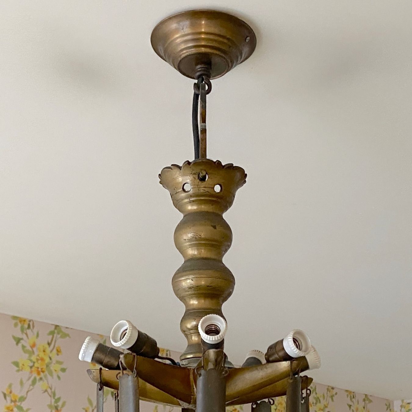 Kronleuchter & Deckenlampen: 🟢   Jüdischer Bronze-Leuchter – Gebraucht aus Zürich von trashtussi 3