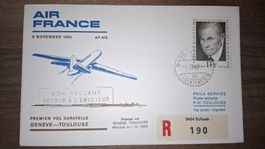 Swissair Geneve - Toulouse 05.11.1969