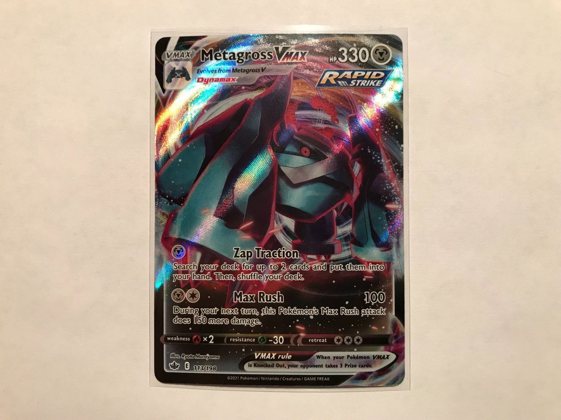 Pokémon Carte collezionabili: Metagross Vmax EN – Nuovo (secondo la descrizione) da Hagendorn venduto da Pokecollectorch