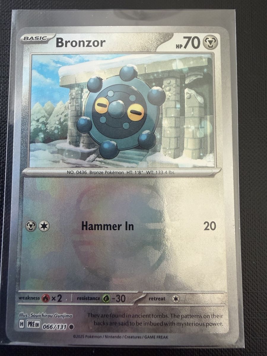 Pokémon Carte collezionabili: Bronzor #066 PRE EN (Master Ball) – Nuovo (secondo la descrizione) da Savigny venduto da Matgab94