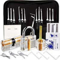 Lockpicking Set 32-teilig inkl. Tasche Dietrich Werkzeug