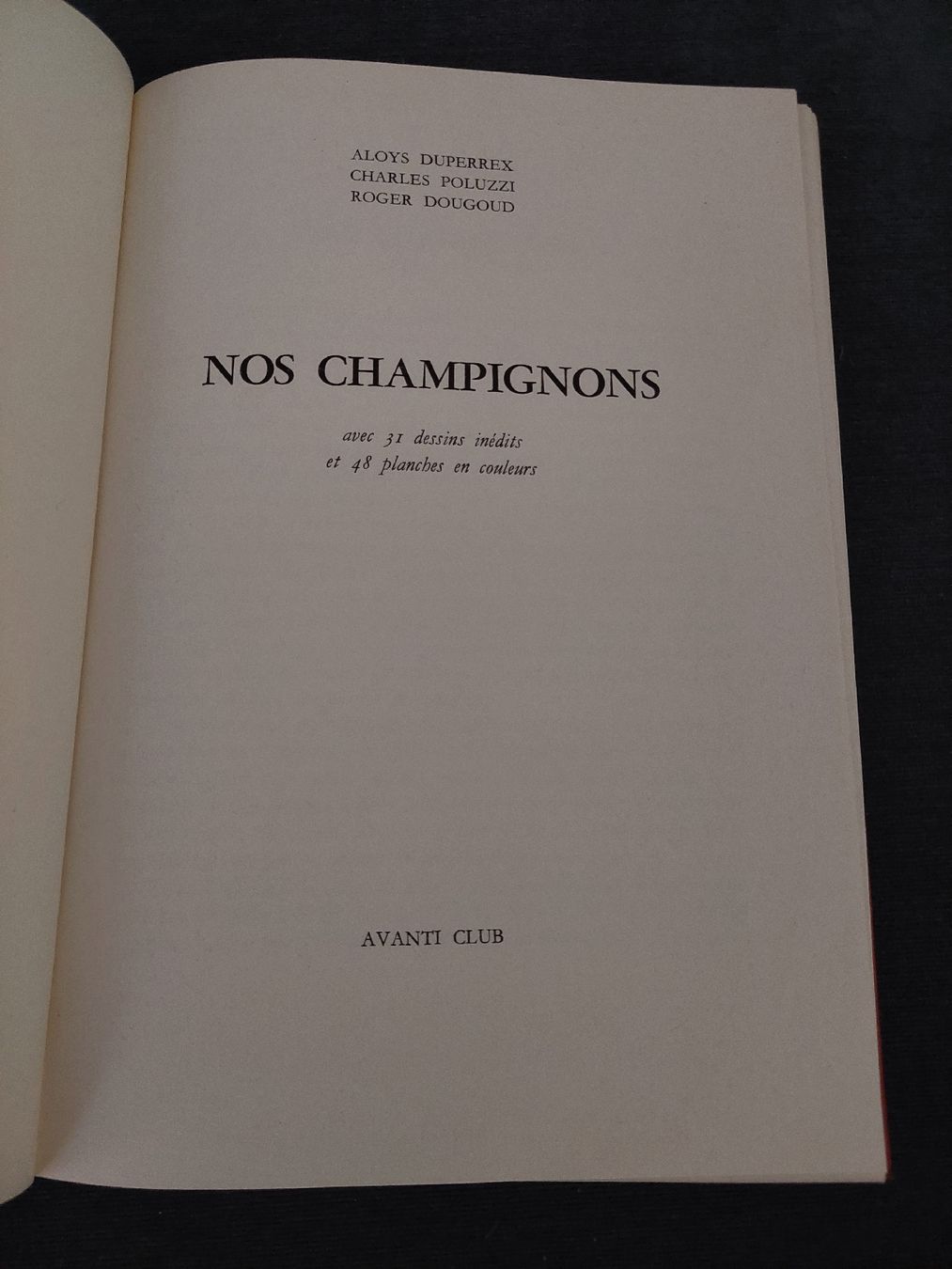 Libri: Nos Champignons – Usato da Yverdon-les-Bains venduto da pri_x6j6 1