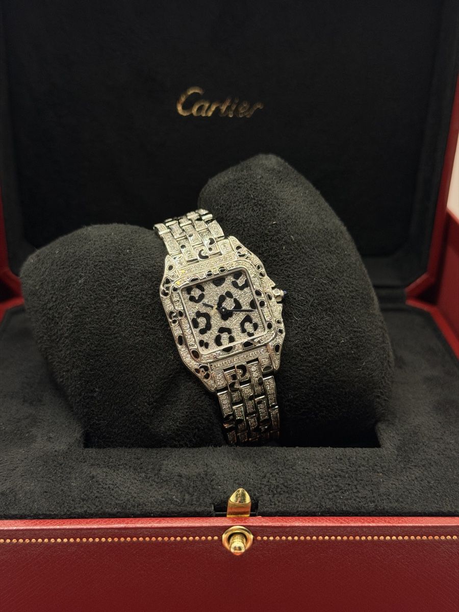 Cartier Orologi: Cartier Panthère Ref. WSPN0007  Full Iced - ab 1.- – Nuovo (secondo la descrizione) da Oberuzwil venduto da luk_zv8y