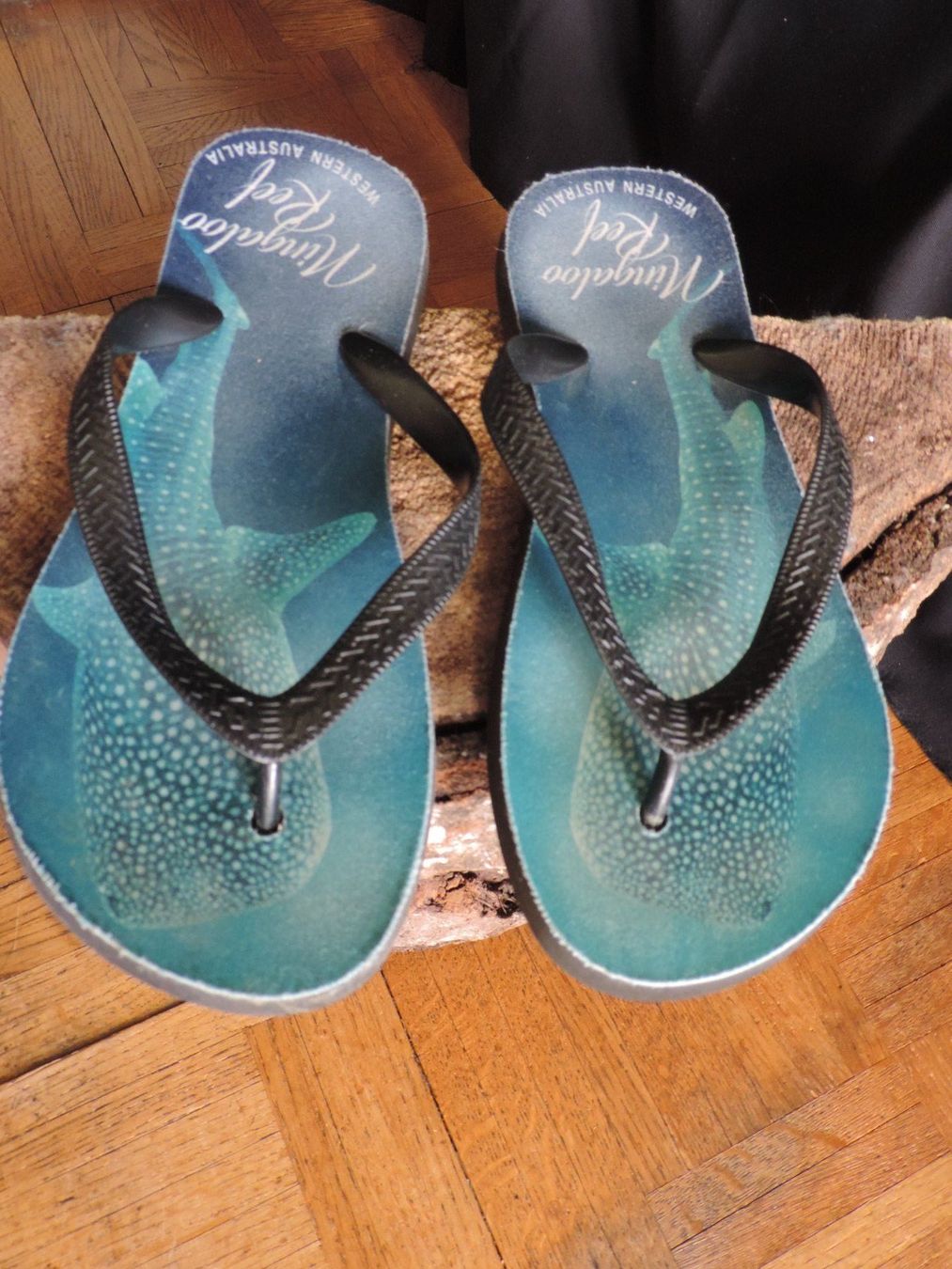 Herrenschuhe: tong noir Ningaloo Reef – Gebraucht aus Genève von Axelle333 3