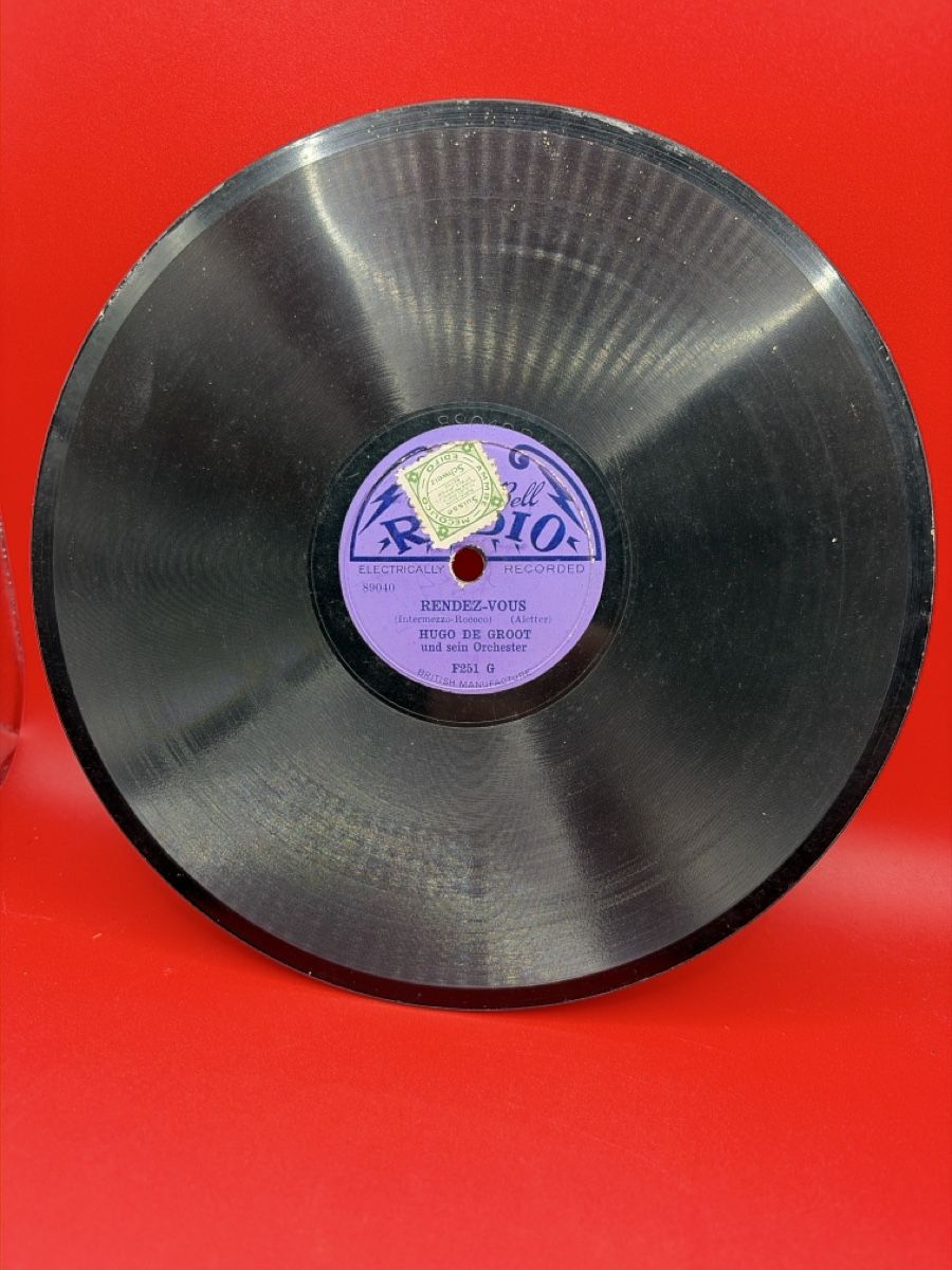 Dischi in vinile: 5 Schellackplatten 8 Zoll - Mussinan Marsch etc. – Usato da Root venduto da 156500 4