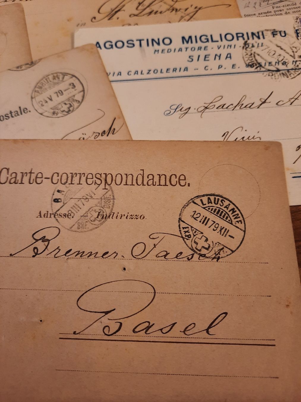 Cartoline: 24 uralte POSTKARTEN – Usato da Busswil BE venduto da balu37 3
