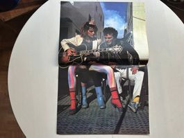 NINA HAGEN tolle rare Berichte + Poster inkl. 70's Top Kult