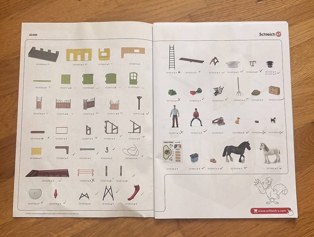 Schleich Giocattoli: Schleich Bauernhof – Usato da Schliern b. Köniz venduto da Karin7 1